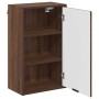 Juego de muebles de baño 3 pcs Marrón roble 39.5 x 36 x 88 cm