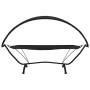 Gartenliege mit Stahldach und schwarzem Oxford-Stoff von vidaXL, Betten im Freien - Ref: Foro24-317599, Preis: 95,70 €, Rabat...