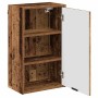 Juego de muebles de baño 3 pcs Madera vieja 39.5 x 36 x 88 cm