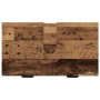 Juego de muebles de baño 3 pcs Madera vieja 39.5 x 36 x 88 cm