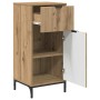 Juego de muebles de baño 3 pcs Roble artisan 39.5 x 36 x 88 cm
