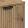 Juego de muebles de baño 3 pcs Roble artisan 39.5 x 36 x 88 cm
