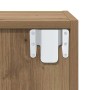 Conjunto de mueble de TV 4 pcs Roble artisan 37 x 37 x 142.5 cm