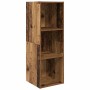 Juego de muebles de TV 3 pcs Madera vieja 37 x 37 x 142.5 cm