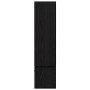 Conjunto de mueble de TV 7 pcs Roble negro 180 x 30 x 120 cm