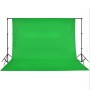 Hintergrund für Fotografie grüne Baumwolle 500x300 cm Chroma von vidaXL, Geld - Ref: Foro24-190005, Preis: 51,01 €, Rabatt: %