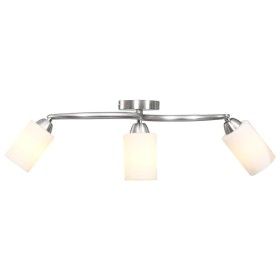 Ceiling lamp with white cone ceramic lampshades 3 E14 bulbs by vidaXL, ceiling lights - Ref: Foro24-289232, Price: 28,64 €, D...