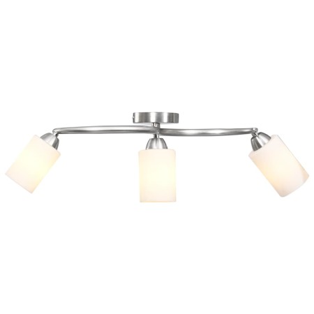 Ceiling lamp with white cone ceramic lampshades 3 E14 bulbs by vidaXL, ceiling lights - Ref: Foro24-289232, Price: 28,64 €, D...