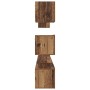 Conjunto de mueble de TV 8 pcs Madera vieja 60 x 30 x 30 cm