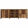Tableros Lateral 3 pcs Madera vieja 70 x 41 x 75 cm