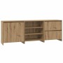 Tableros Lateral 3 pcs Roble artisan 70 x 41 x 75 cm