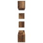 Juego de muebles de TV 6 pcs Madera vieja Mediano