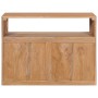 Aparador de madera maciza de teca 80x30x60 cm by vidaXL, Sideboards - Ref: Foro24-282847, Price: 200,58 €, Discount: %