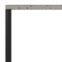 Juego de comedor jardín 2 pzas con cojines ratán sintético gris