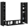 Conjunto de Mueble de Televisión de 6 Piezas - Montado en la