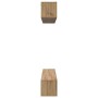Conjunto de mueble de TV 5 pcs Roble artisan 100 x 30 x 30 cm