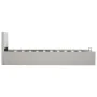 Cama canapé hidráulica cuero sintético blanco 90x200 cm de vidaXL, Camas y somieres - Ref: Foro24-285516, Precio: 304,50 €, D...