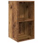 Conjunto de mueble de TV 4 pcs Madera vieja 37 x 37 x 142.5 cm