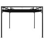 Garden gazebo with anthracite gray retractable roof 3x3 m by vidaXL, Tents and gazebos - Ref: Foro24-47954, Price: 258,08 €, ...