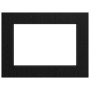 Conjunto de mueble de TV Montaje en la pared 10 pcs Roble negro