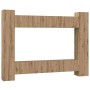 Conjunto de mueble de TV 10 pcs Roble artisan 30.5 x 30 x 90 cm