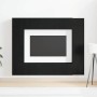 Gabinete para TV 8 pcs Roble negro 190.5 x 28.5 x 151 cm