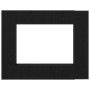 Gabinete para TV 8 pcs Roble negro 190.5 x 28.5 x 151 cm