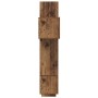 Conjunto de mueble de TV 10 pcs Madera vieja 30.5 x 30 x 90 cm