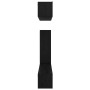 Conjunto de mueble de TV 6 pcs Roble negro 30.5 x 30 x 90 cm