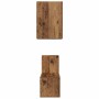 Conjunto de mueble de TV 4 pcs Madera vieja 60 x 30 x 30 cm