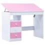 Escritorio infantil de dibujo inclinable rosa y blanco de vidaXL, Mesas para arte y dibujo - Ref: Foro24-287447, Precio: 134,...