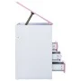 Escritorio infantil de dibujo inclinable rosa y blanco de vidaXL, Mesas para arte y dibujo - Ref: Foro24-287447, Precio: 134,...