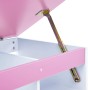 Neigbarer Zeichentisch für Kinder in Rosa und Weiß von vidaXL, Kunst- und Zeichentische - Ref: Foro24-287447, Preis: 136,92 €...