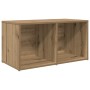 Juego de muebles de TV 8 pcs Roble artesanal 37 x 35 x 72 cm