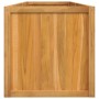 Arriate de madera maciza de teca 150x50x50 cm