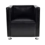 Schwarzer Sessel aus Kunstleder von vidaXL, Sessel - Ref: Foro24-240068, Preis: 171,89 €, Rabatt: %