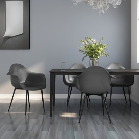 Esszimmerstühle 4 Einheiten graues PP von vidaXL, Essstühle - Ref: Foro24-338080, Preis: 207,85 €, Rabatt: %