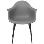 Esszimmerstühle 4 Einheiten graues PP von vidaXL, Essstühle - Ref: Foro24-338080, Preis: 229,95 €, Rabatt: %