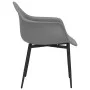 Esszimmerstühle 4 Einheiten graues PP von vidaXL, Essstühle - Ref: Foro24-338080, Preis: 229,95 €, Rabatt: %