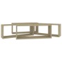 Würfelwandregal 4 Stück Sonoma-Eichensperrholz 60x15x23 cm von vidaXL, Regale und Regale - Ref: Foro24-807143, Preis: 51,41 €...