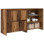 Tableros Lateral 2 pcs Madera vieja 70 x 41 x 75 cm