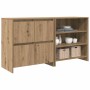 Tableros Lateral 2 pcs Roble artisan 70 x 41 x 75 cm