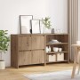 Tableros Lateral 2 pcs Roble artisan 70 x 41 x 75 cm