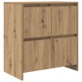 Tableros Lateral 2 pcs Roble artisan 70 x 41 x 75 cm