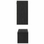Conjunto de mueble de TV 6 pcs Roble negro 60 x 30 x 30 cm