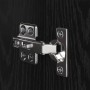 Conjunto de mueble de TV 8 pcs Roble negro 80 x 30 x 30 cm