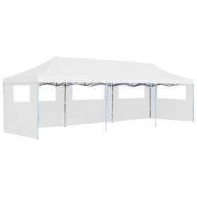 Faltbares Pop-Up-Partyzelt mit 5 Wänden weiß 3x9 m von vidaXL, Zelte und Pavillons - Ref: Foro24-48873, Preis: 371,39 €, Raba...