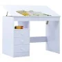 Weißer neigbarer Zeichentisch für Kinder von vidaXL, Kunst- und Zeichentische - Ref: Foro24-287448, Preis: 140,09 €, Rabatt: %