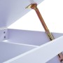 Weißer neigbarer Zeichentisch für Kinder von vidaXL, Kunst- und Zeichentische - Ref: Foro24-287448, Preis: 142,79 €, Rabatt: %