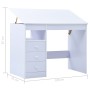 Weißer neigbarer Zeichentisch für Kinder von vidaXL, Kunst- und Zeichentische - Ref: Foro24-287448, Preis: 142,79 €, Rabatt: %